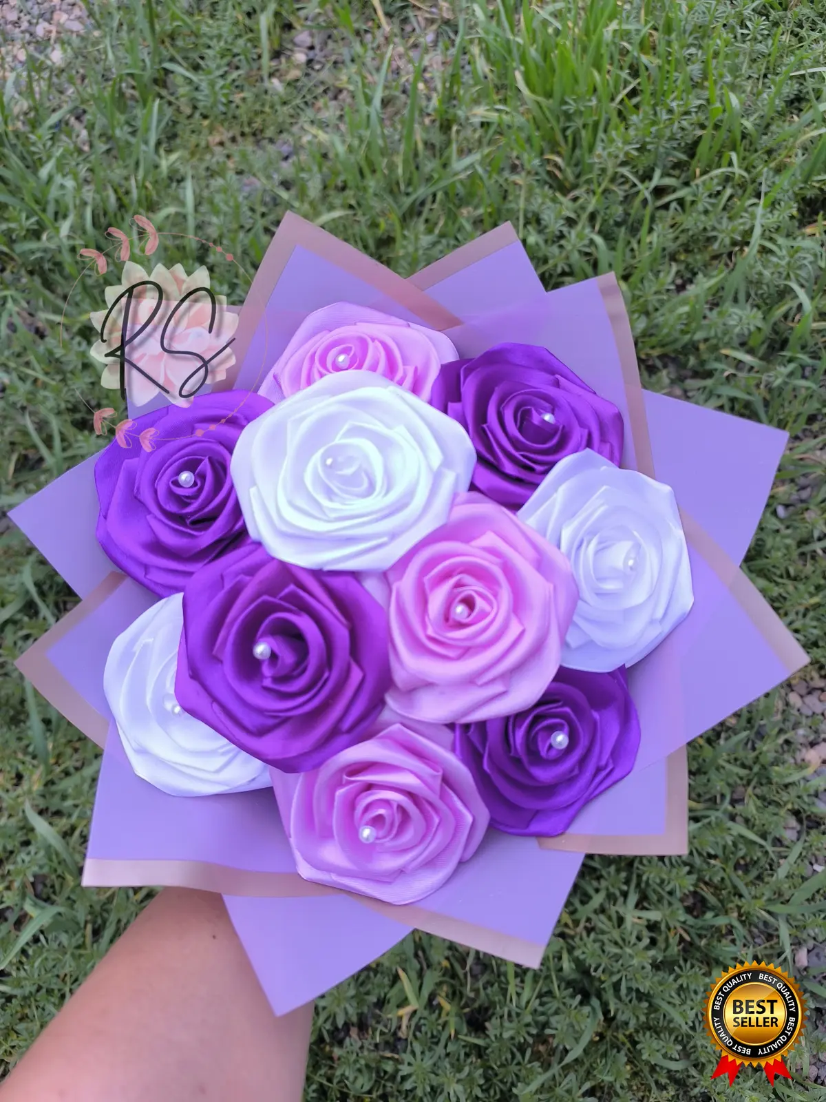 Ramo eterno de rosas premium