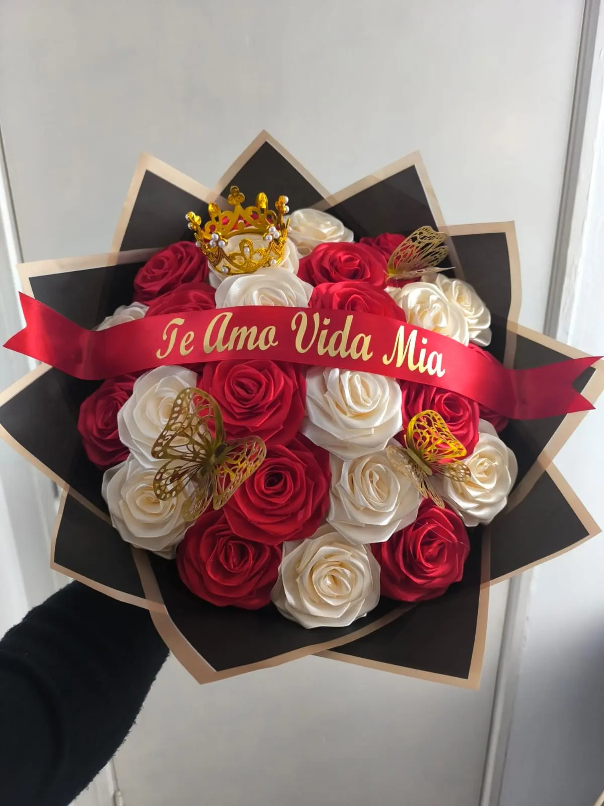 Ramo artesanal con presentación personalizada